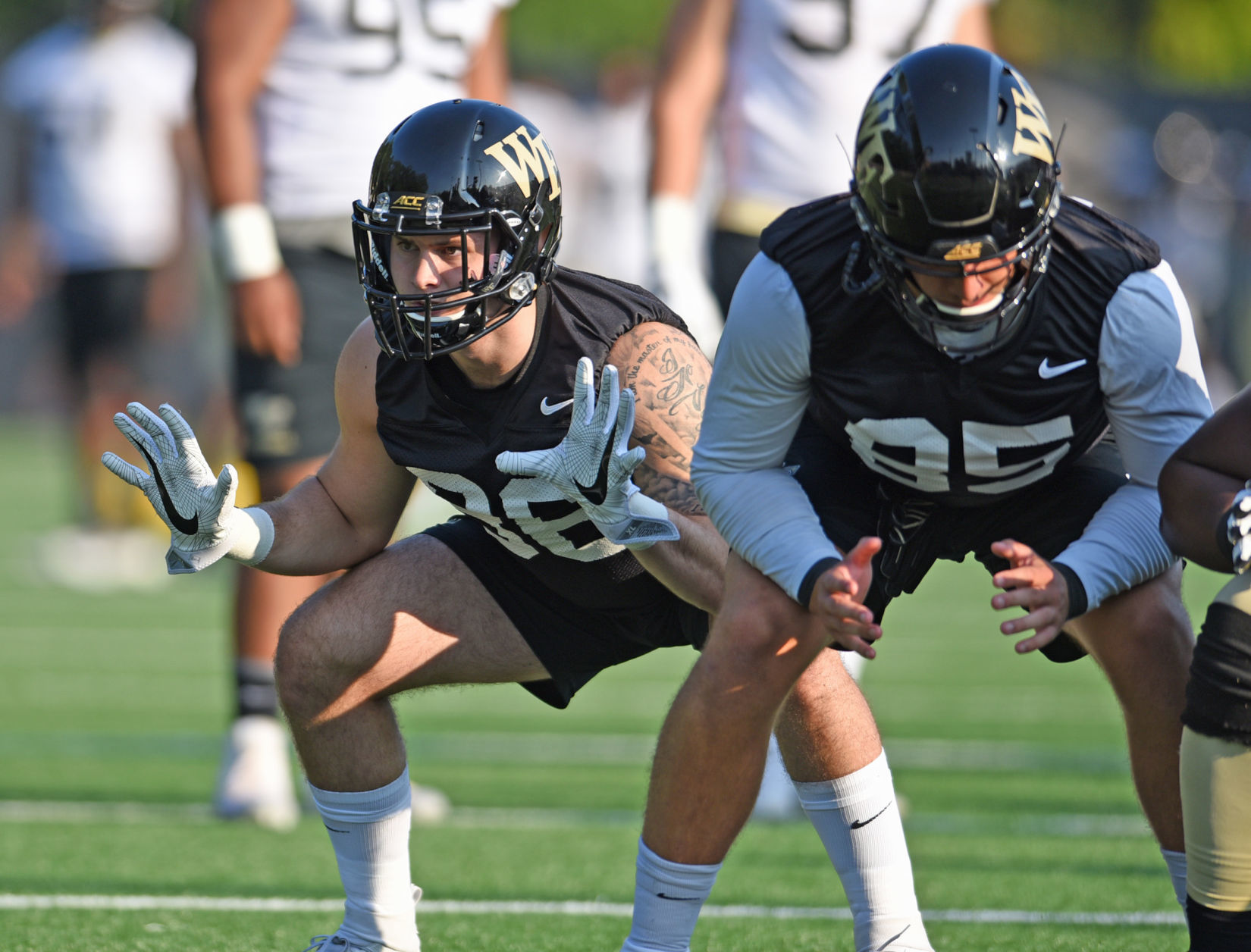 Wake Forest First Day of Football Practice